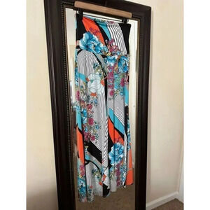 Point High Waisted Lounge Floral Pants Size Small‎